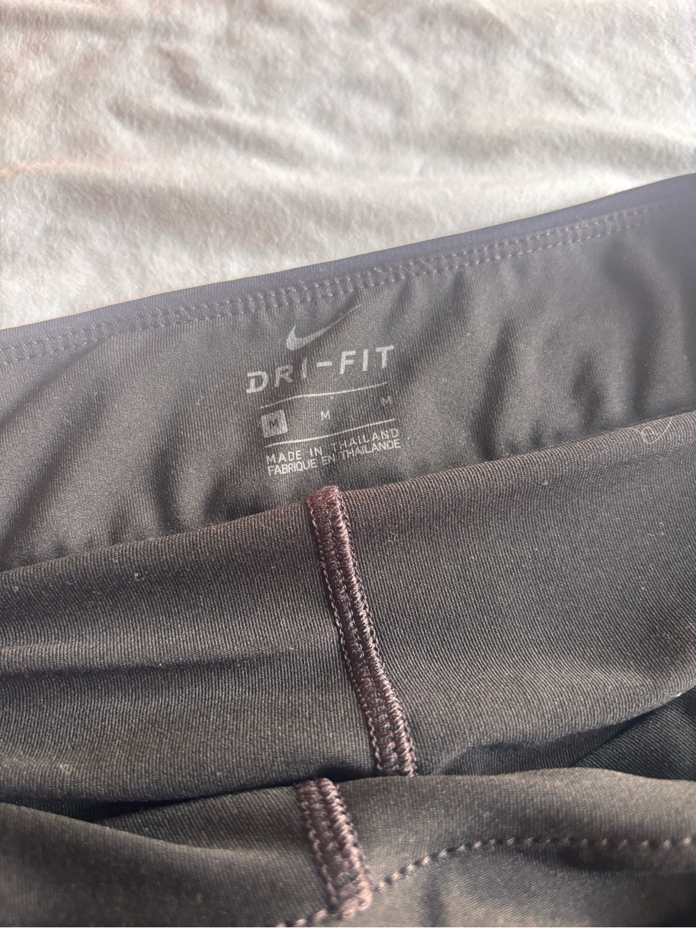 Nike Black Performance Tennis Skirt with Subtle Swoosh - Picture 6 of 6